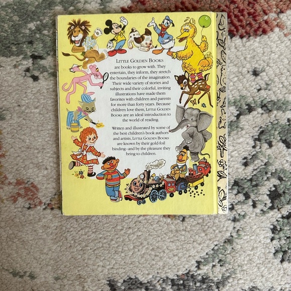 Vintage Children’s Book 1977 Sesame Street Big Bird's Red Book Children’s Book - Picture 11 of 13